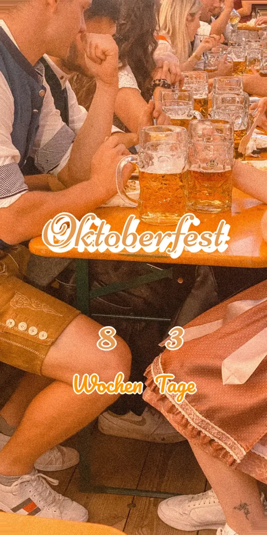 Eine Countdown-Karte in Good Tyms
