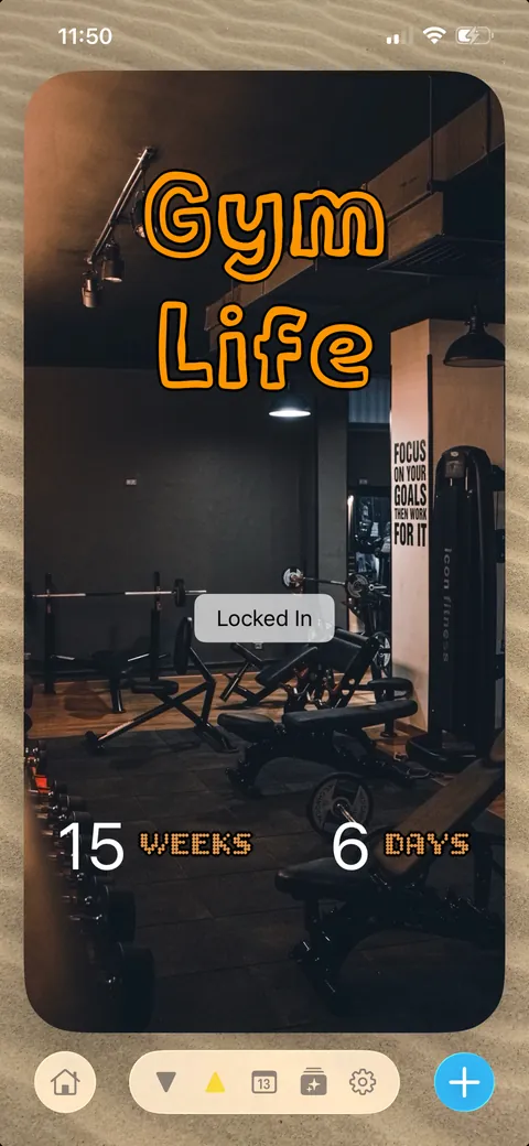 The shared card
