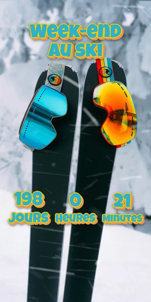 Une carte de compte à rebours dans Good Tyms