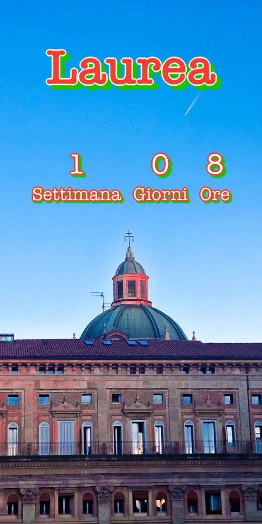 Una scheda di conto alla rovescia in Good Tyms